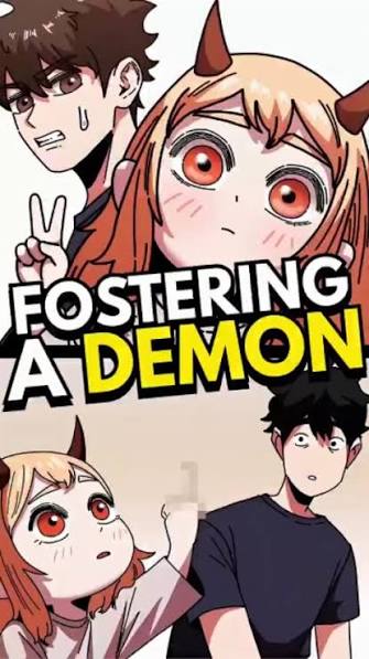 Temporarily Fostering a Demon! Cover Image